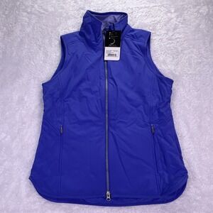 NEW Zero Restriction Women's Small Saige Golf Vest Savoy-Blue #L1145L‎ NWT